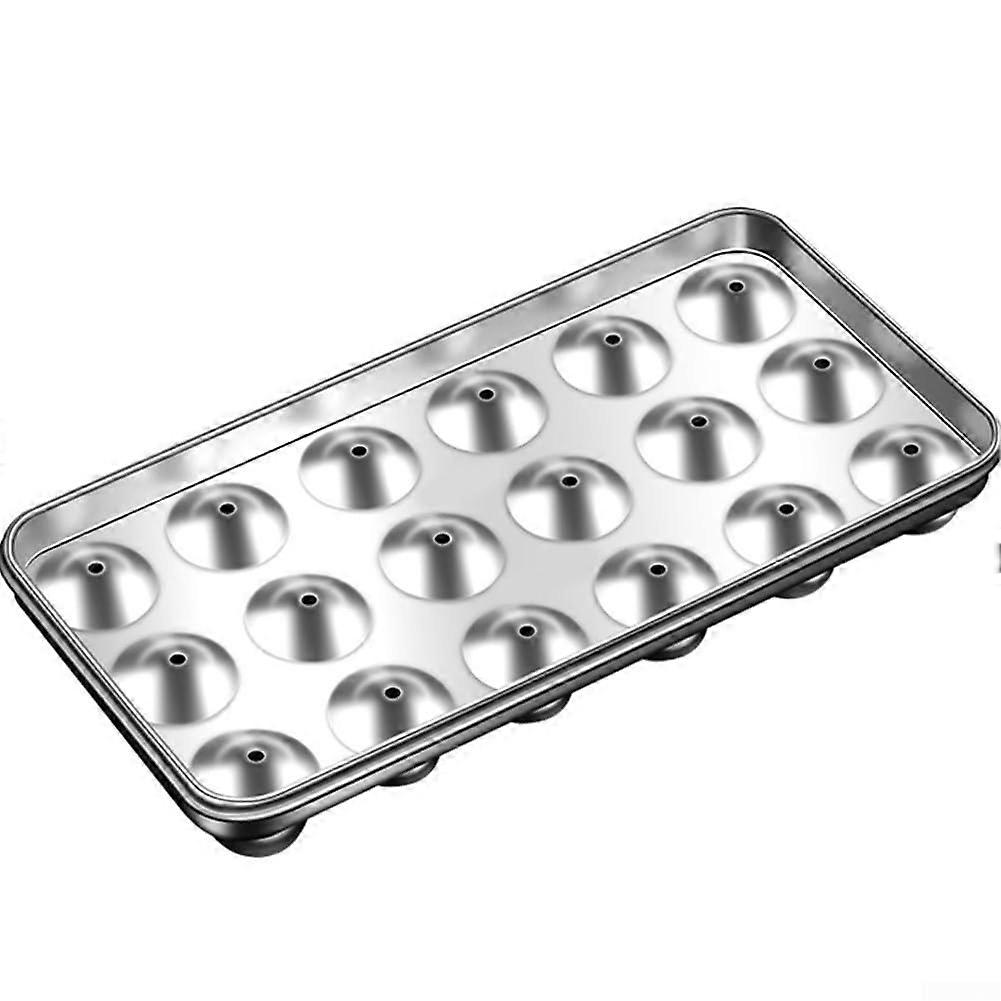 Practical round ice cube maker with easyrelease design, kitchen helper