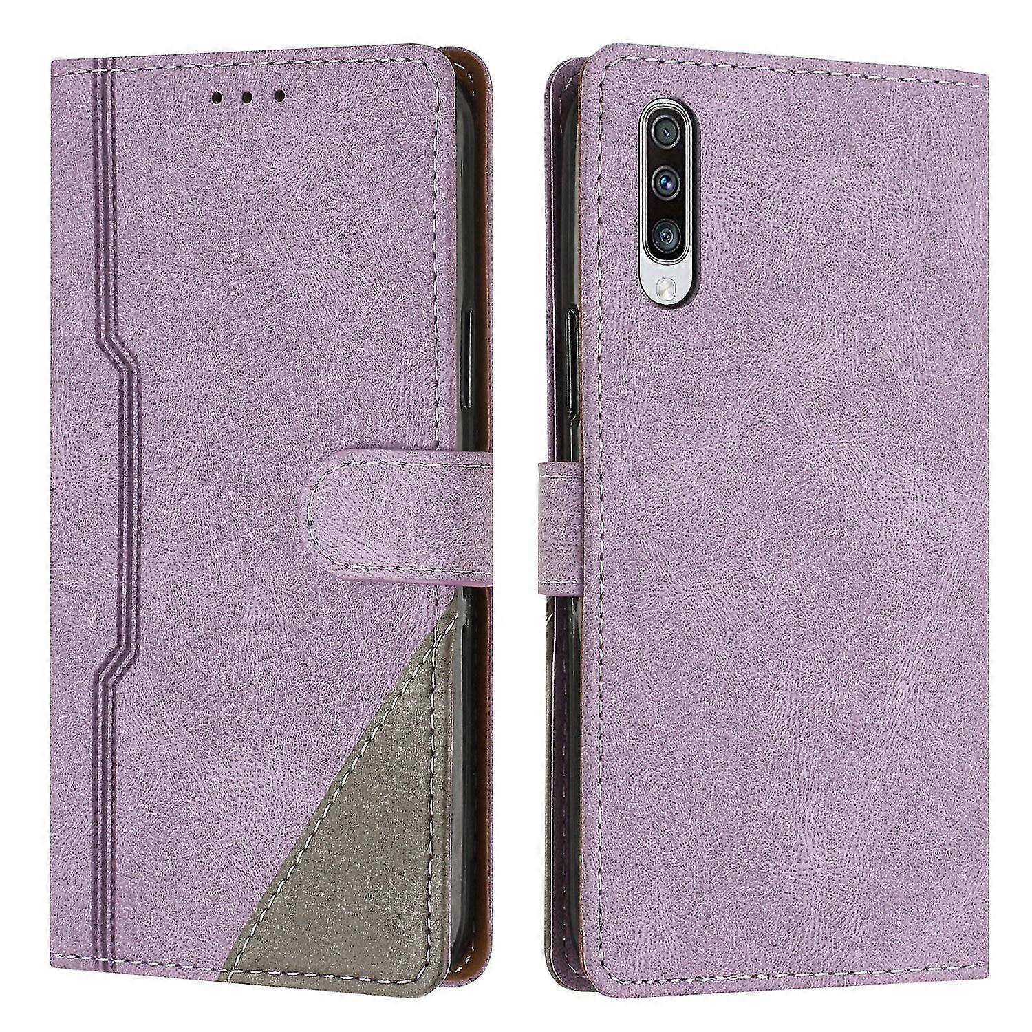 Leather Magnetic Clasp Case with Flip Wallet Stand Function Cover for