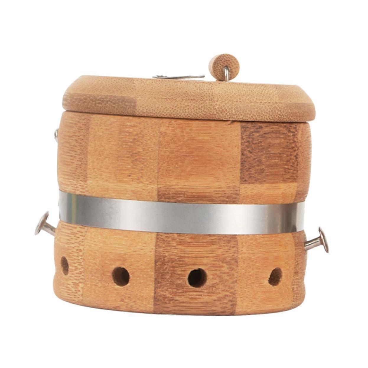 Wood Moxibustion Tank Cone Burner Box for Fatigue Relief, Natural Materials, Compact, For Wellness and Relaxation