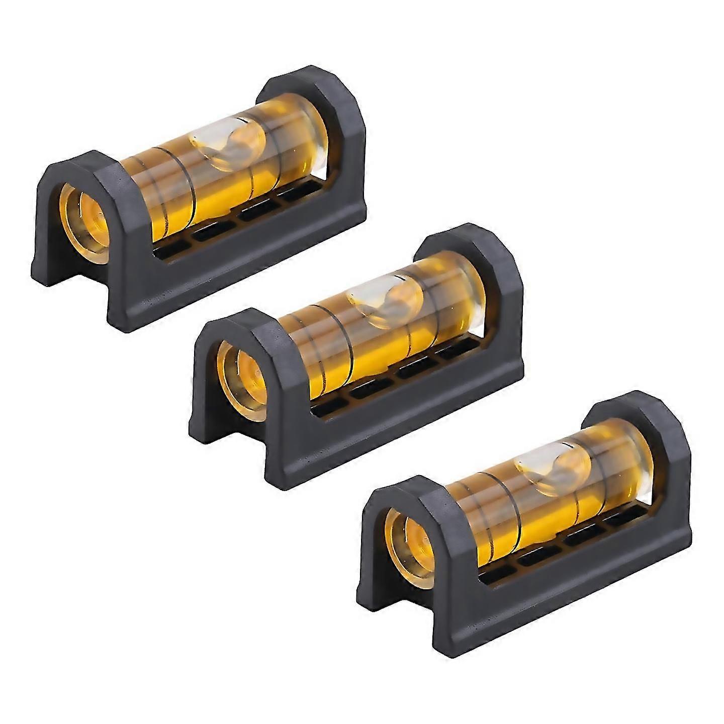 For 3pcs Magnetic Gunsmith Level Scope Leveling Magnetic Bubble Spirit Levels Leveling Tool