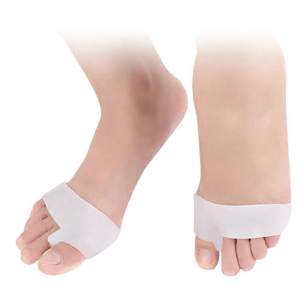 White Toe Protector for Ingrown Toenails and with Forefoot Pad Comfortable SEBS