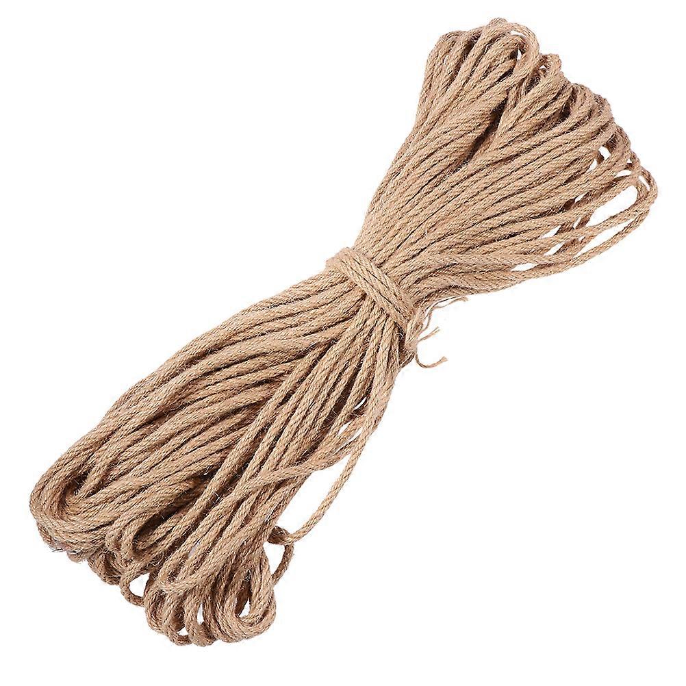 Beige Hemp Rope for DIY Projects and Cat Scratching Post 20M