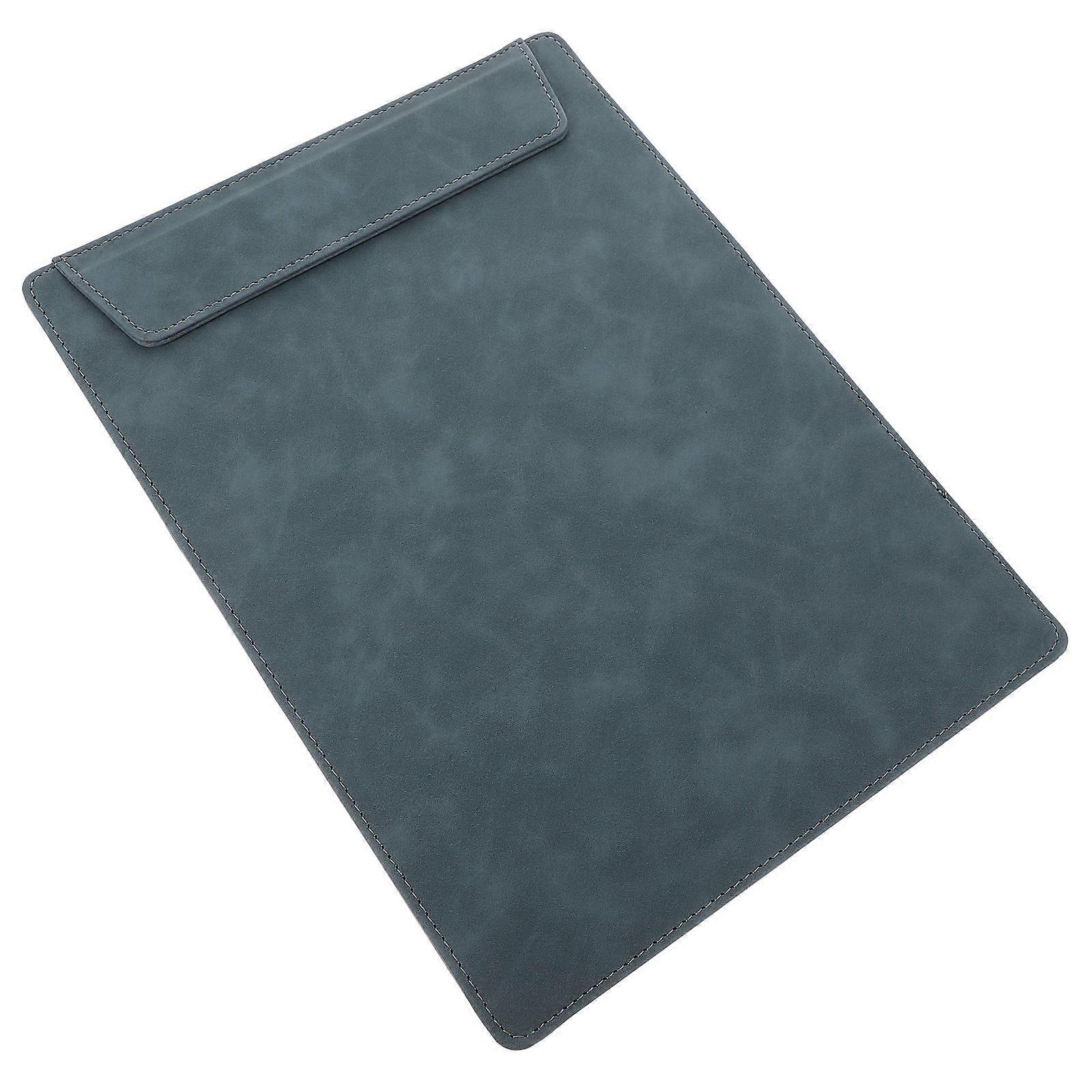 Office Writing Board With Clip For Meetings And Teaching 31x23.1x0.6CM Blue Practical File Storage 1Pack
