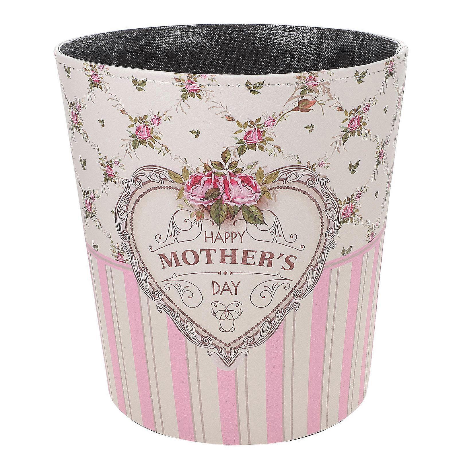 Washable Litter Bin Multi Color Household Users Office Workers Rectangular Shape 1Pack