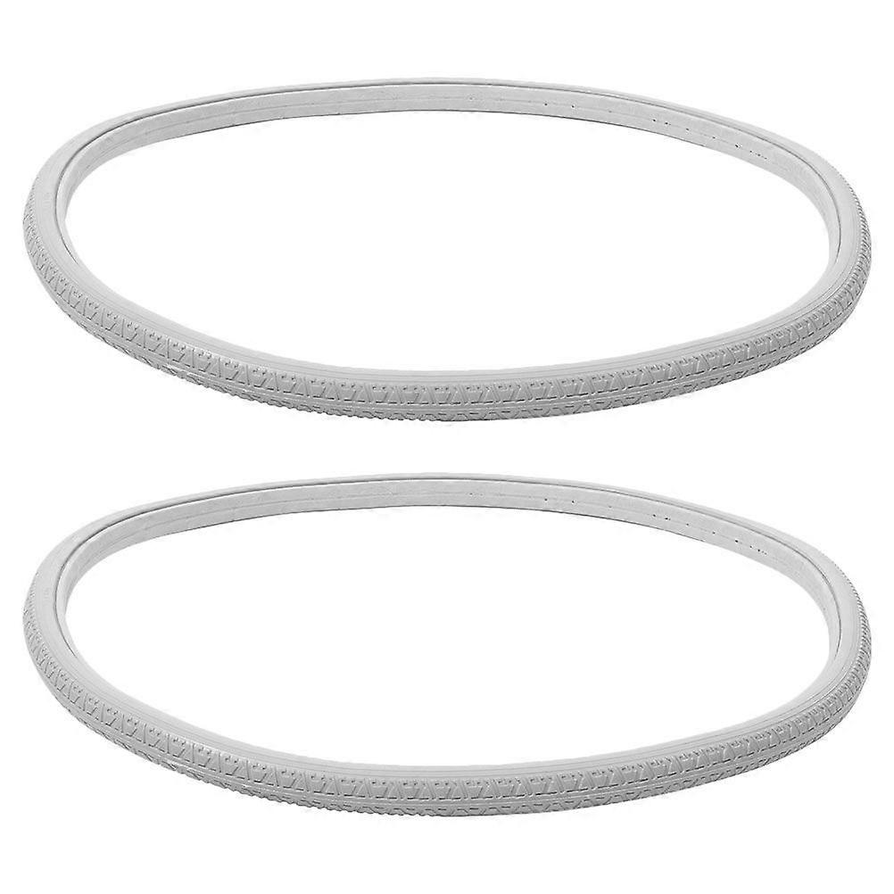 2 Stück elastischer Reifen für Rollstuhl Rollstuhl Ersatzrad PU Ersatz Rollstuhlreifen