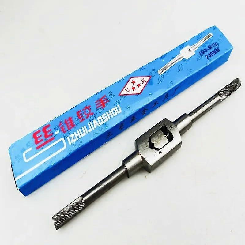 Tool Accessory for M2-M24 Taps and Reamers, 180mm Manual Key for M3-M6, Compatible with Thread Sizes 130-480