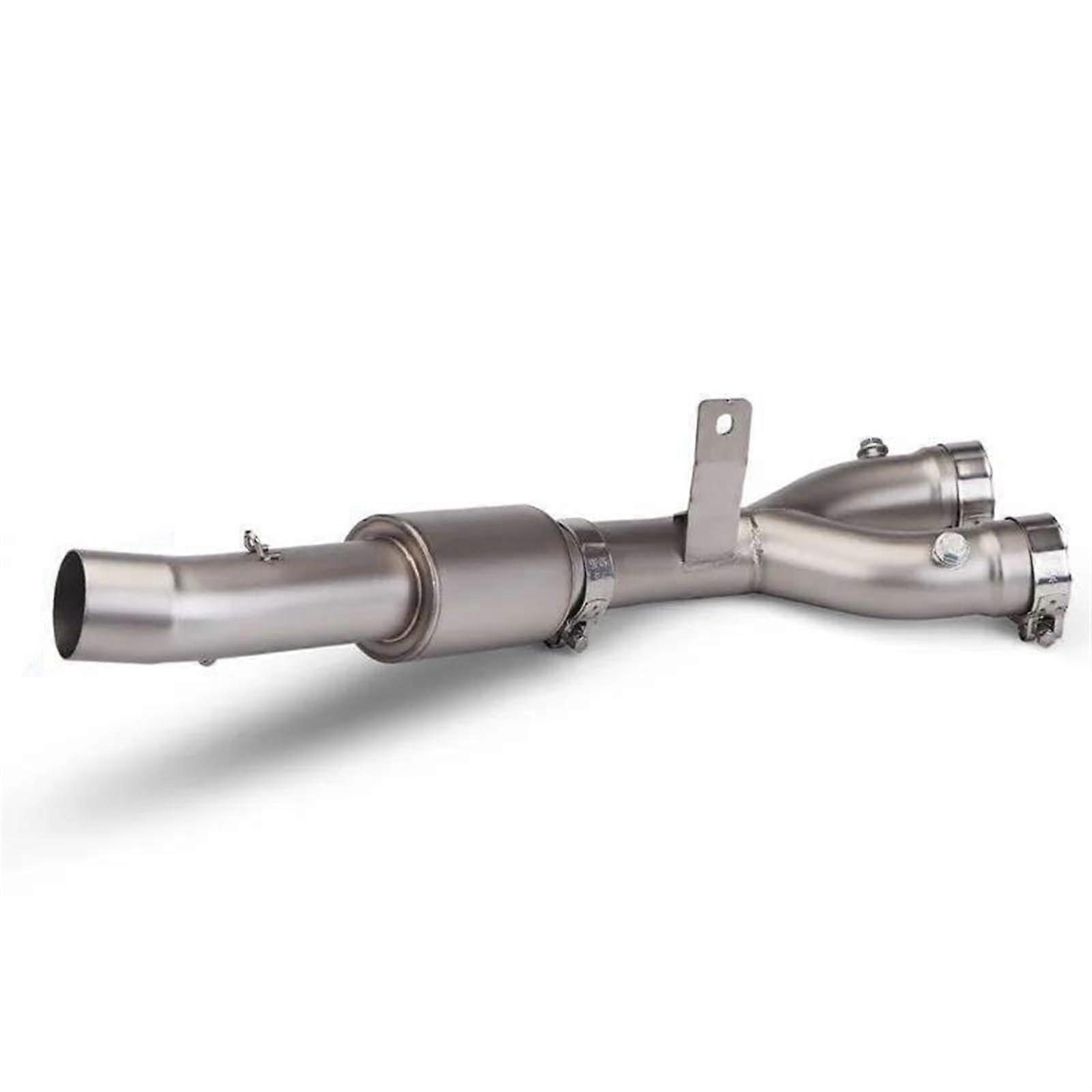 Exhaust System Modified Motorcycle Exhaust Intermediate Pipe Accessory 51mm For Yamaha YZF R1 MT10 MT10 FZ10 2015