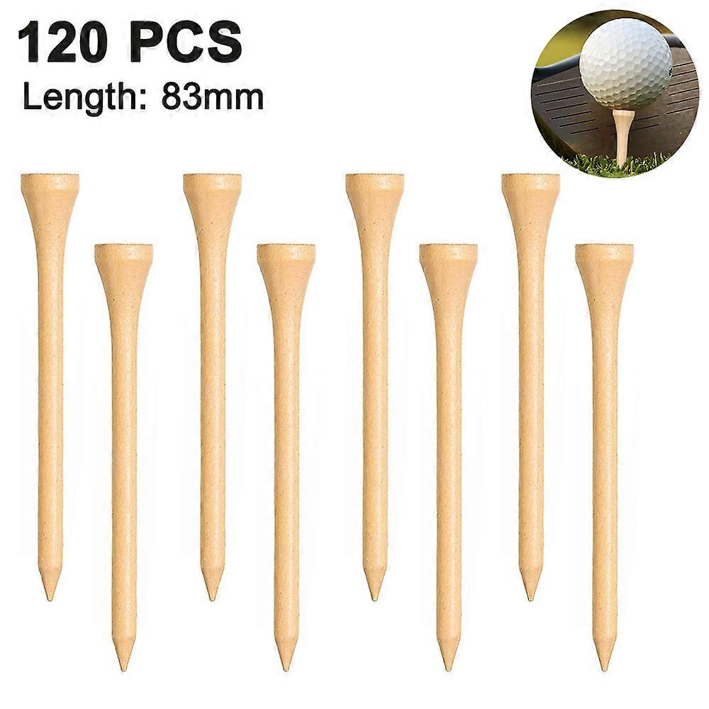 Professional bamboo golf training tees, reduce friction