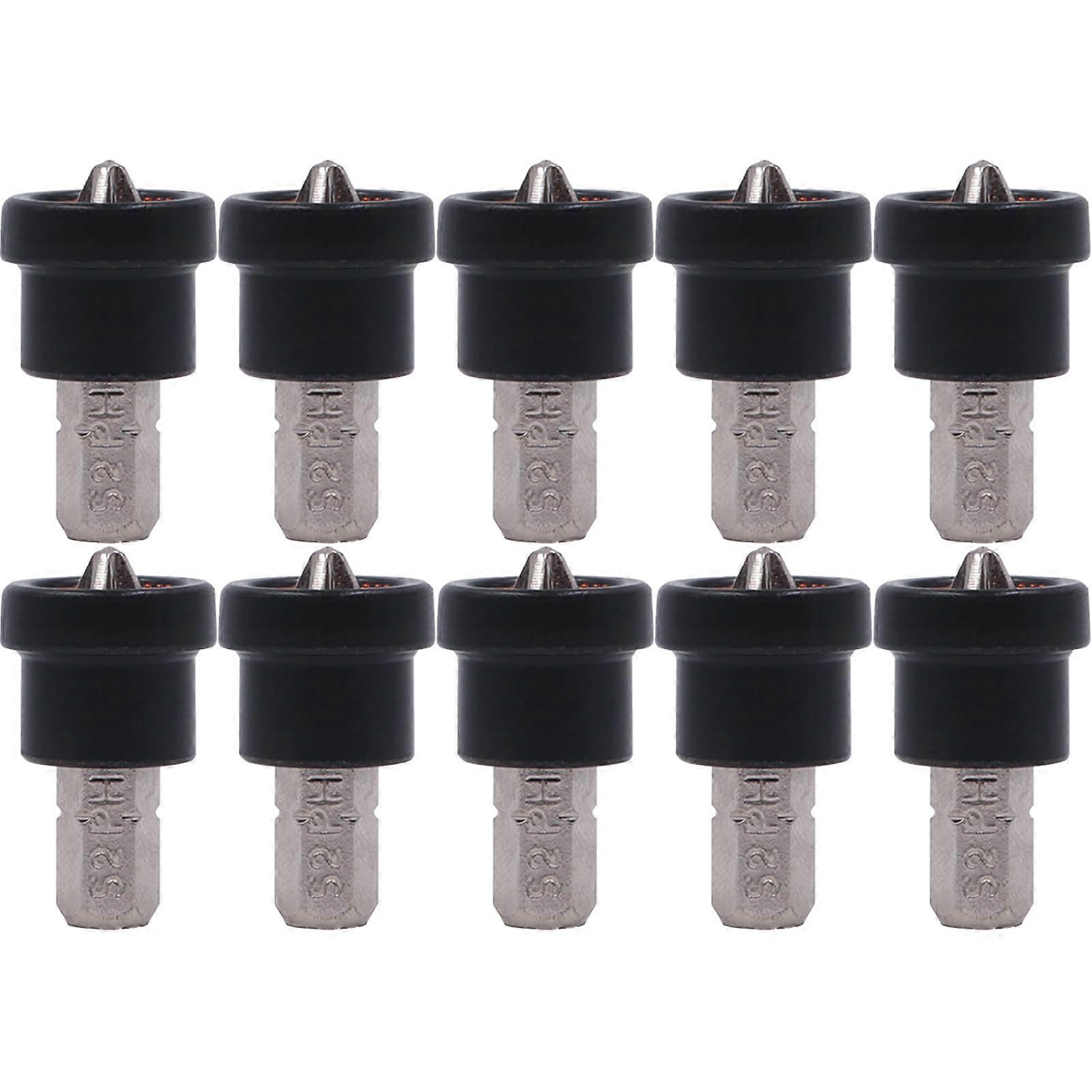 Plasterboard Positioning Screwdriver Bits 10Pcs PH2 Shank 25mm/50mm Compatible with Plasterboard Installation