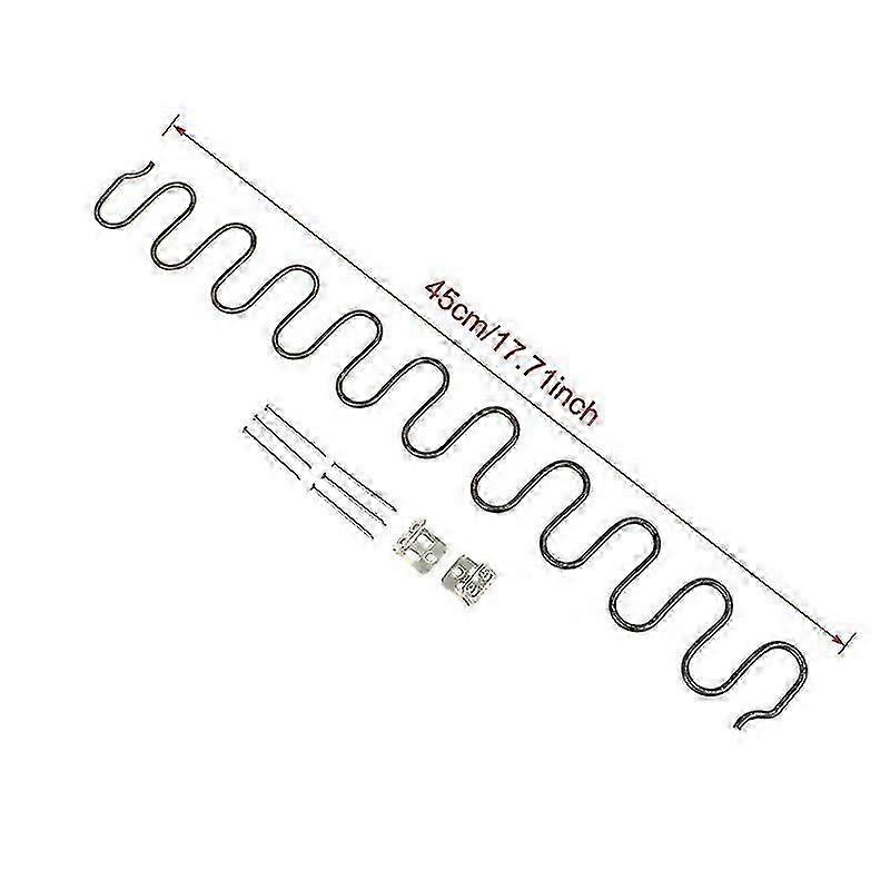 substituição sofá cadeira molas, mola móveis com grampos, 45cm 50cm 60cm 65cm 70cm longo ressort hardware