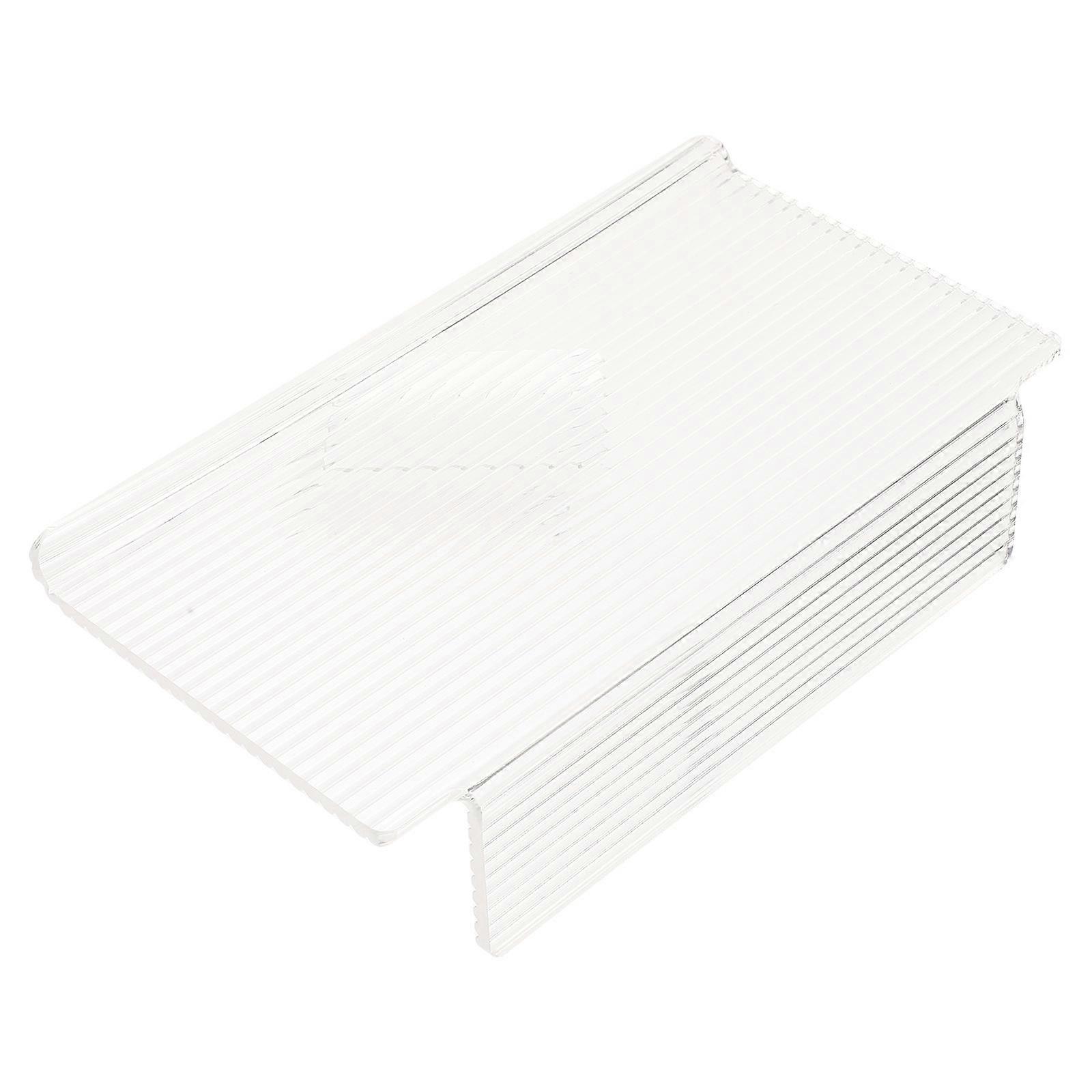 Transparent Acrylic Wall Shelf for Storage Floating Design in