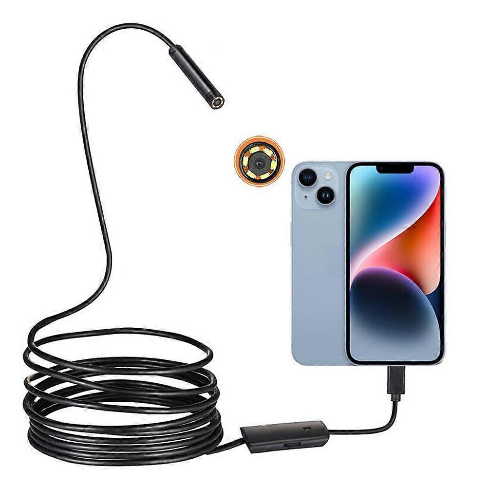 Direct Plug To iPhone iOS Borescope Endoscope Inspection Camera