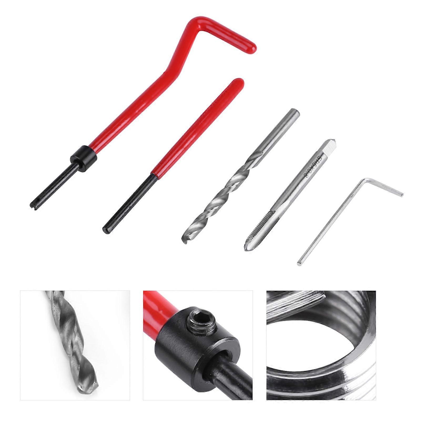 30pc M5 Thread Repair Insert Kit with Tools for Auto Repair