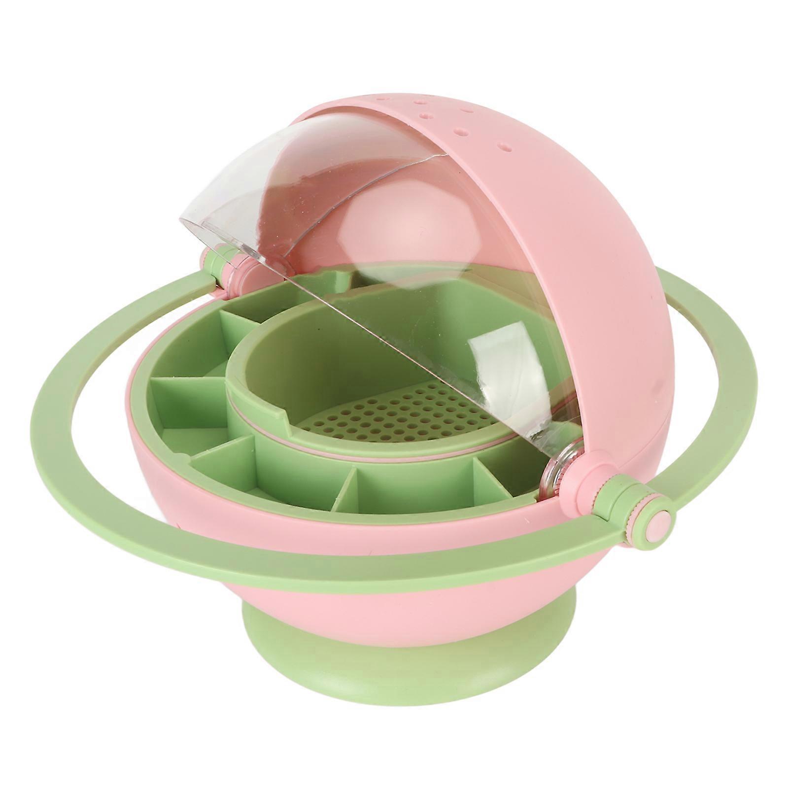 Silkworm Observation Box Extra Large 22x18cm Pink HD Window