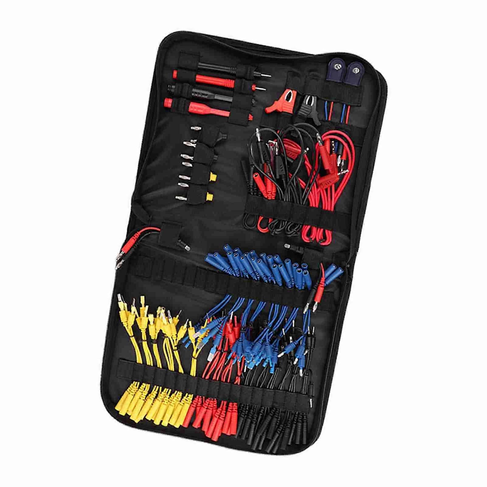 Multi-Function Automotive Circuit Test Leads Kit with 72 Red Strip Cables