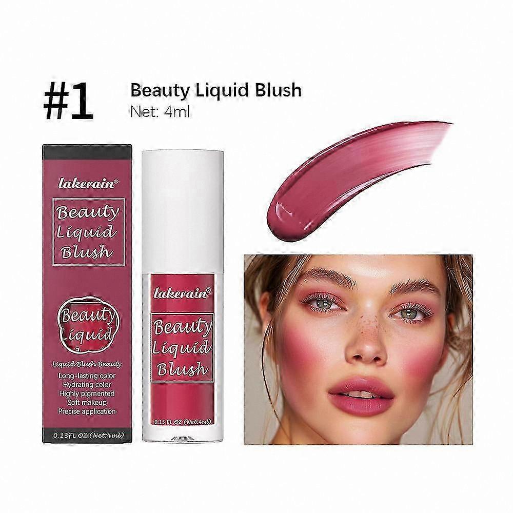 Matte Cream Blush Wand for Cheeks, Natural Soft Finish, Lightweight Moisturizing Face Blush, Smooth Application, Long-Lasting Wear