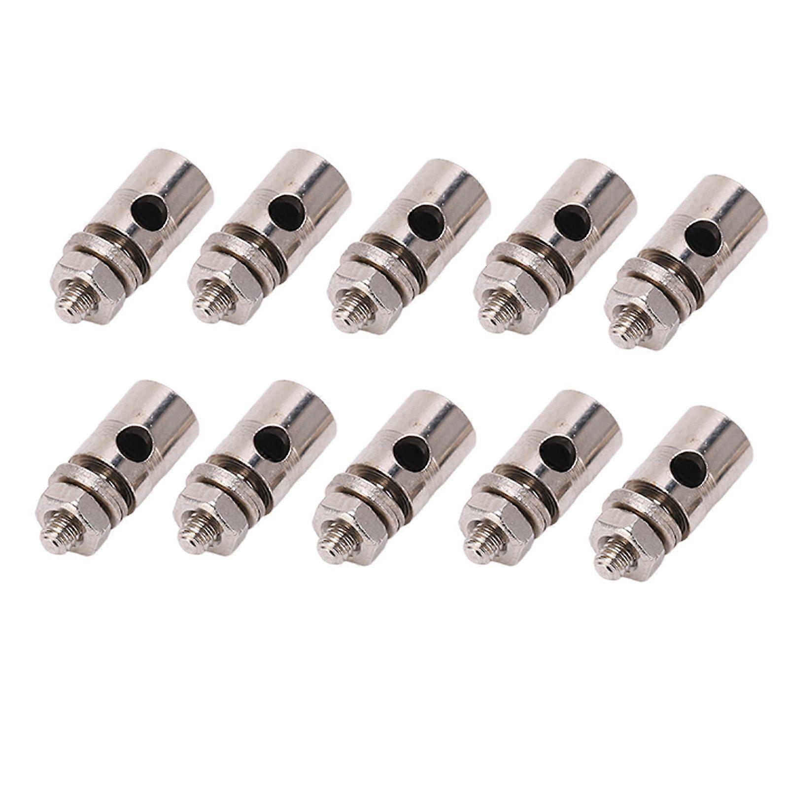 10pcs RC 1.8mm Pushrod Connector Linkage Stoppers for RC Model Airplane Plane DIY Parts