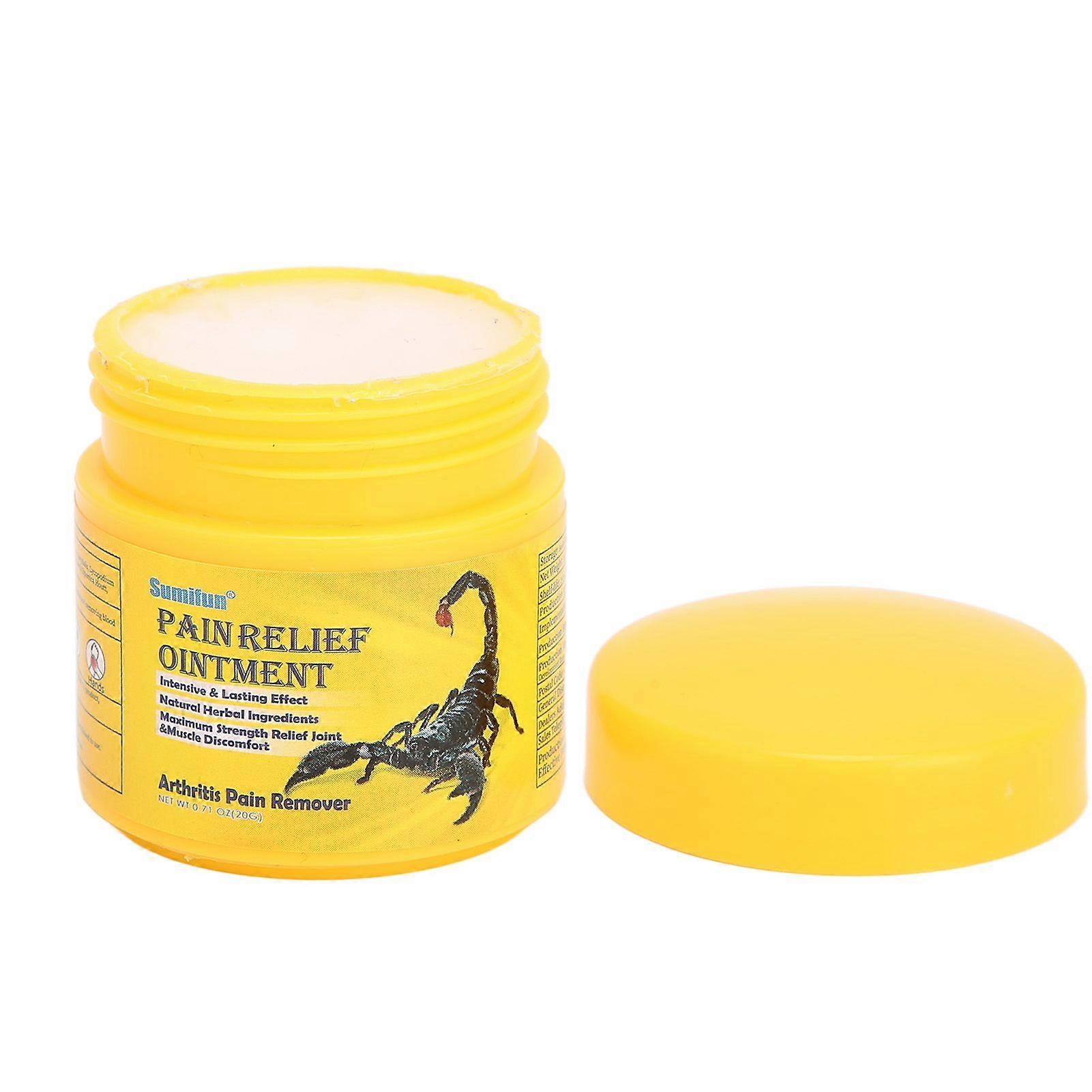 Joint Pain Ointment Reduce Arthritis Muscle Strain Pain Relieving Cream for Neck Shoulder Waist Leg 0.71oz