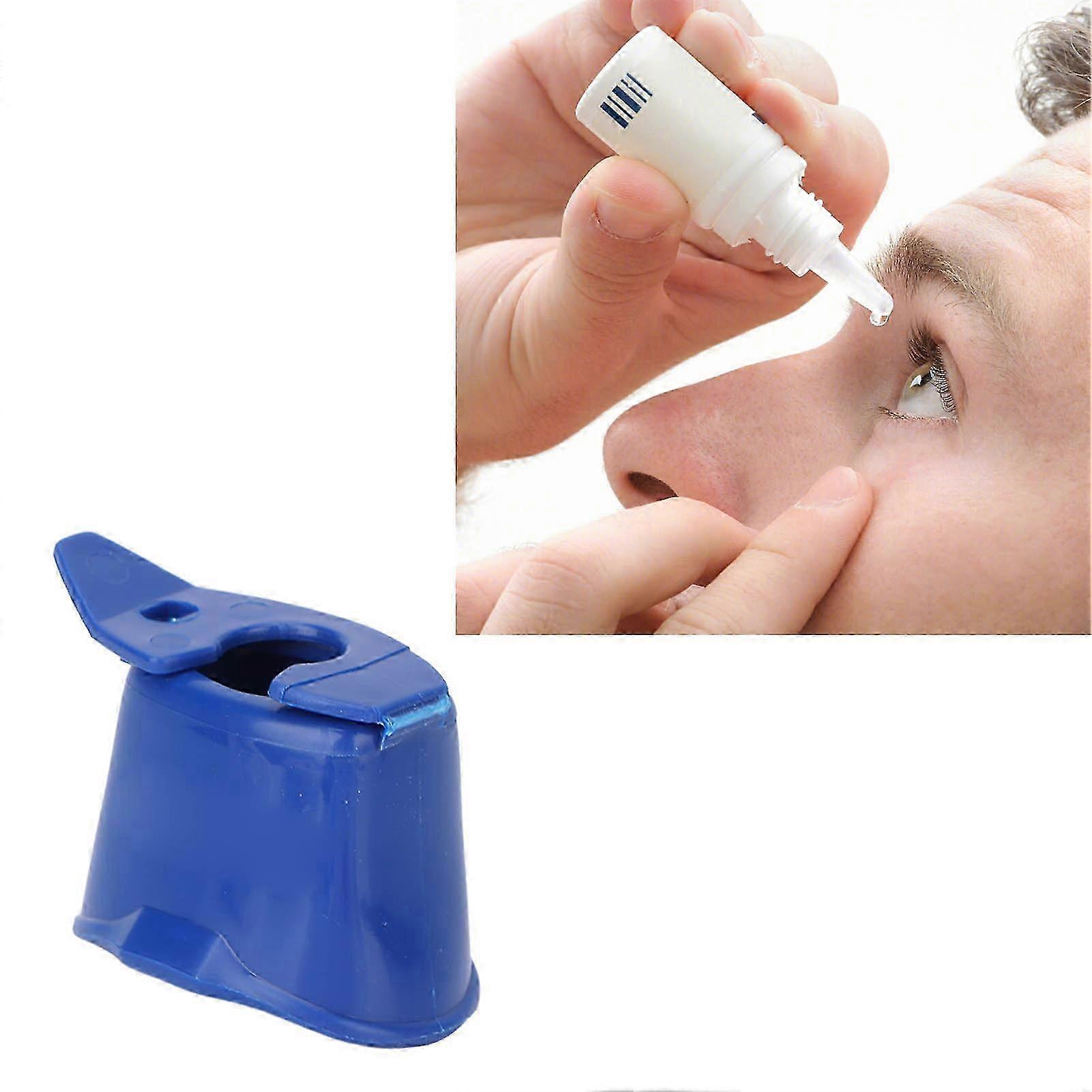 Eye Drop Applicator Portable Autodrop Eyedrop Guide Aids Bottle Holder Tool for Elderly Children