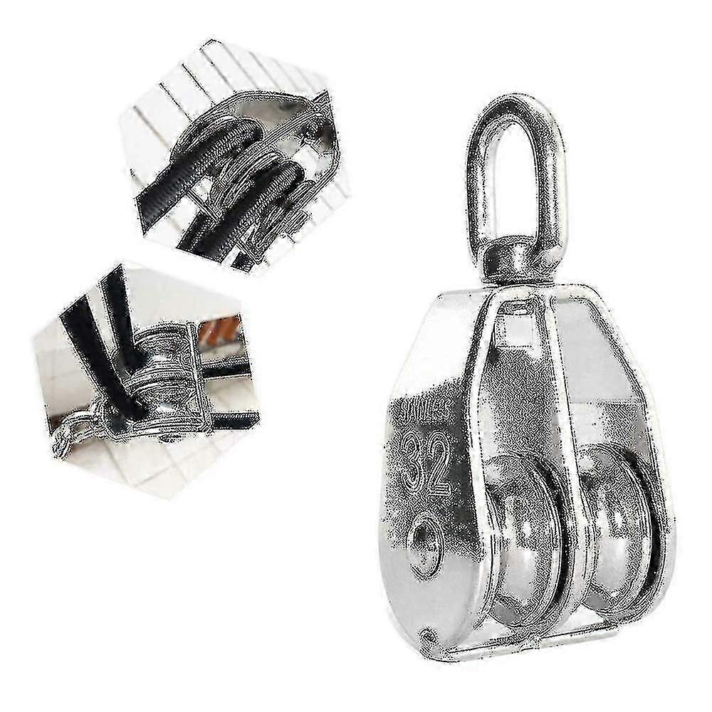 ステンレス鋼の滑車、二重滑車の負荷容量250のKg