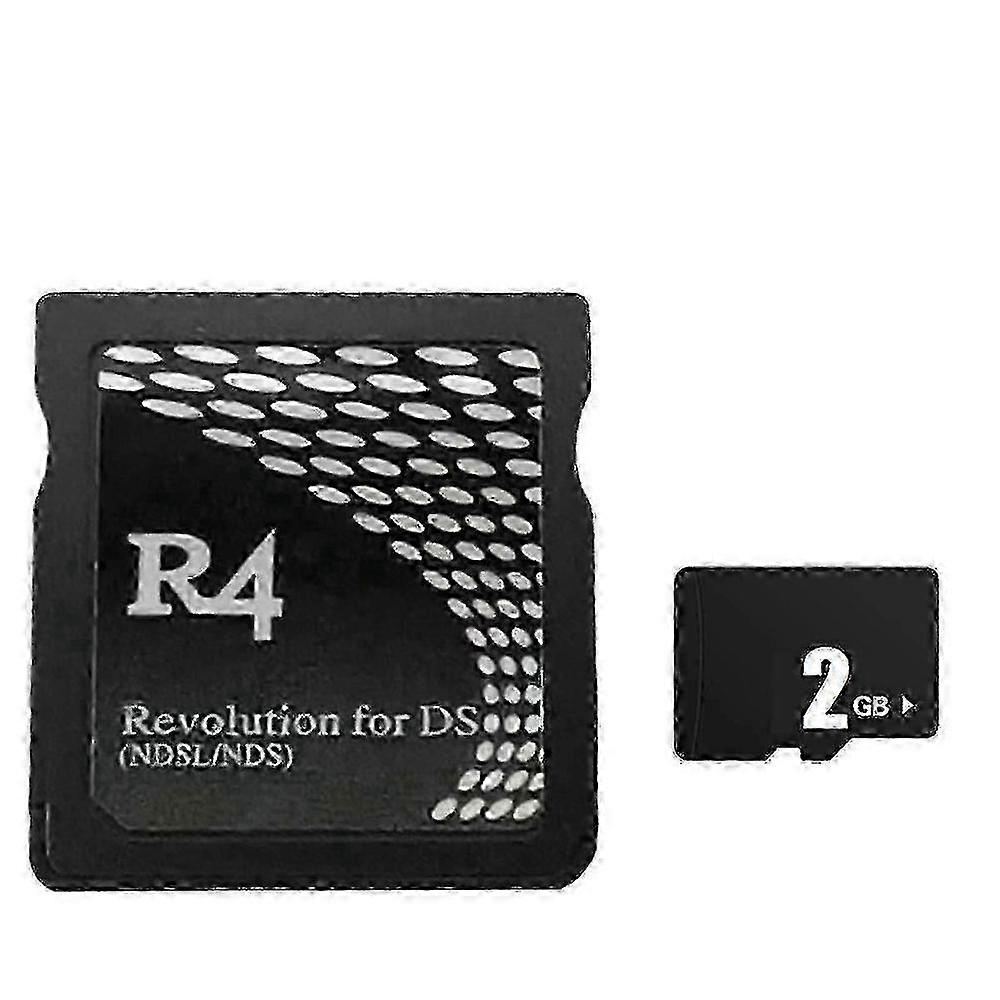 R4 Game Card with 2GB Memory for Nintendo DS Lite | Dual Core Burner Card