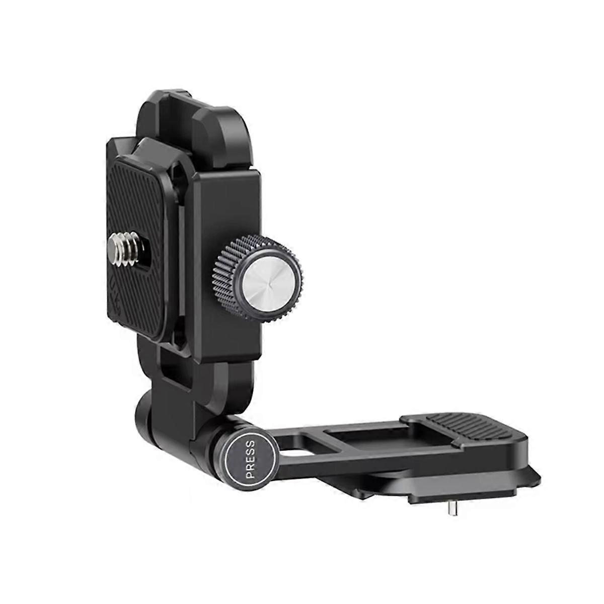 UKA08 Camera L-Bracket Foldable Vertical & Horizontal QR Plate for &Arca Top Plate Arca Bottom Plate