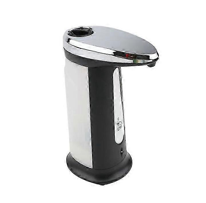 400ml Touchless Battery Operated Electric Automatic Soap Dispenser w/Adjustable Soap Dispensing Volume Control Dial
