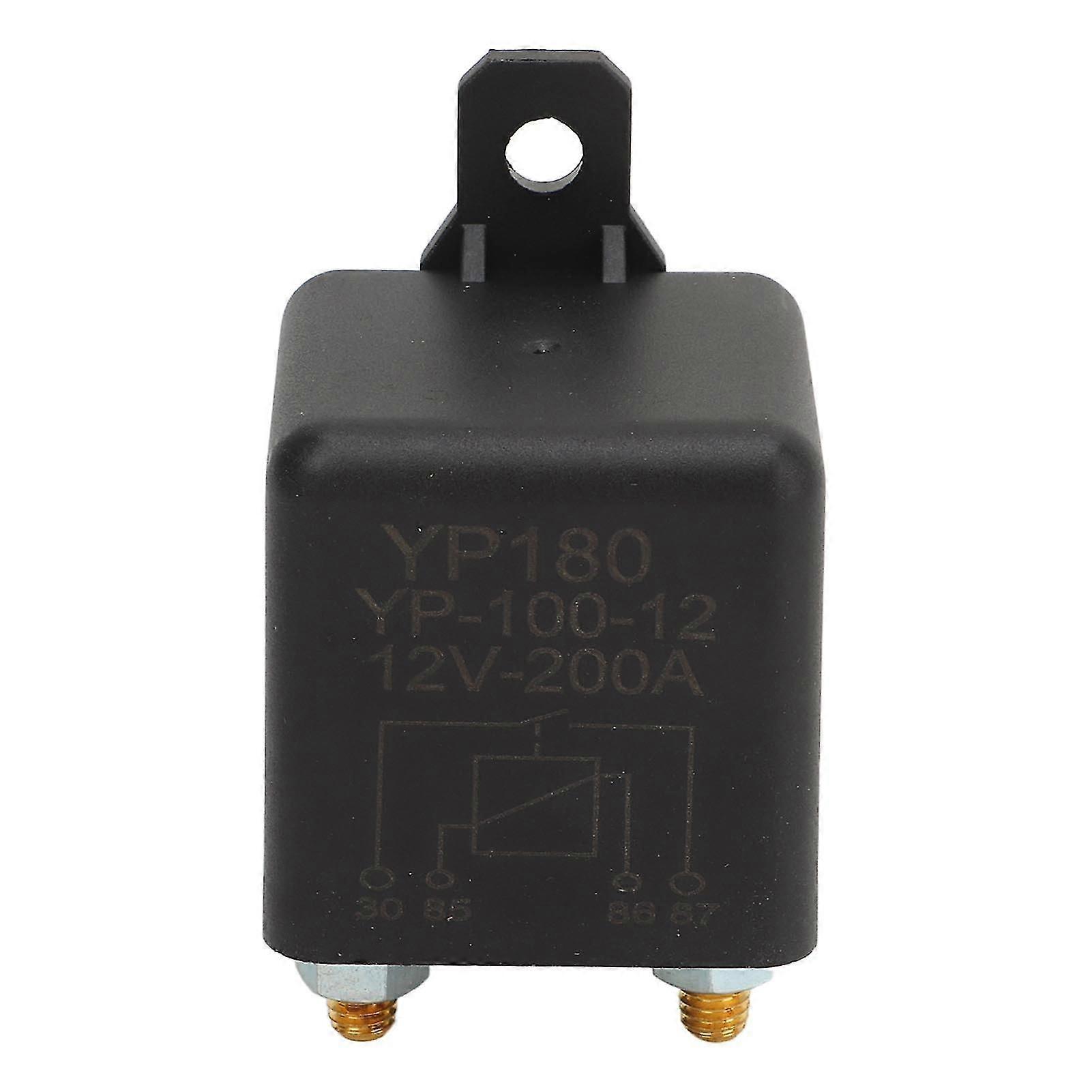 12V200AMPHeavyDutyStarter SplitChargeRelay CarVanBatterySwitch 12V200AmpAutoRelay CarRelaySwitch CarStarter