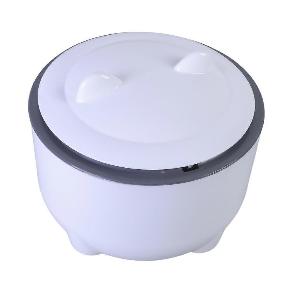 Enclosed Cats Litter Trash Can Indoor Use Press Type Lid Odor Lock Keeps Home Fresh Air