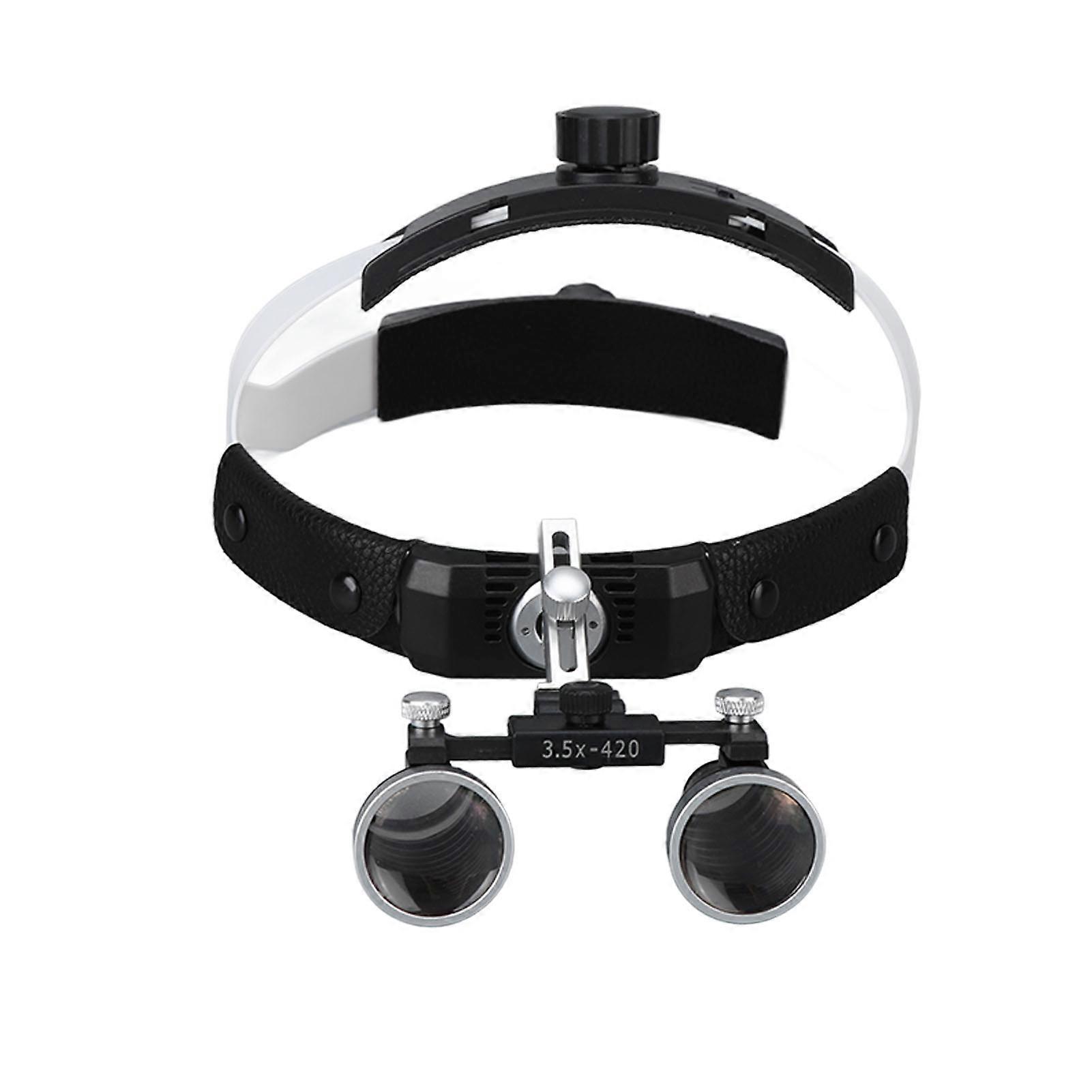 3.5X Lighted Head Magnifier with 1000mAh Battery USB Plug