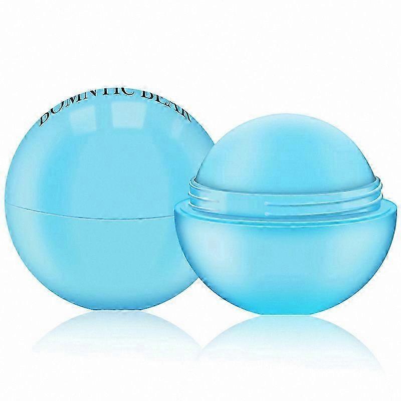 Baume à lèvres compact en forme de boule pour une utilisation nomade