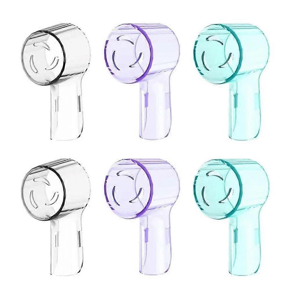 Portable Toothbrush Head Cover Clips Plastic Dustproof Head Germproof Protector