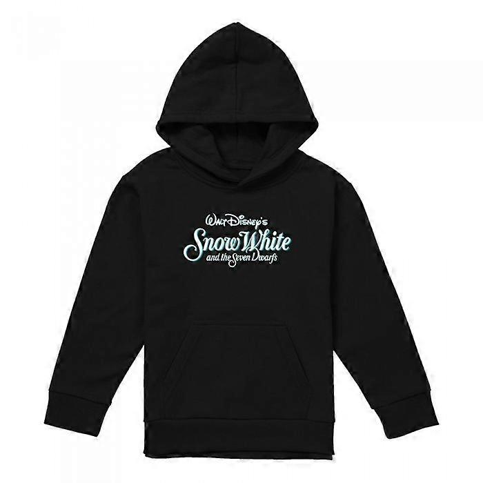 Snow White And The Seven Dwarfs Childrens/Kids Logo Heather Hoodie