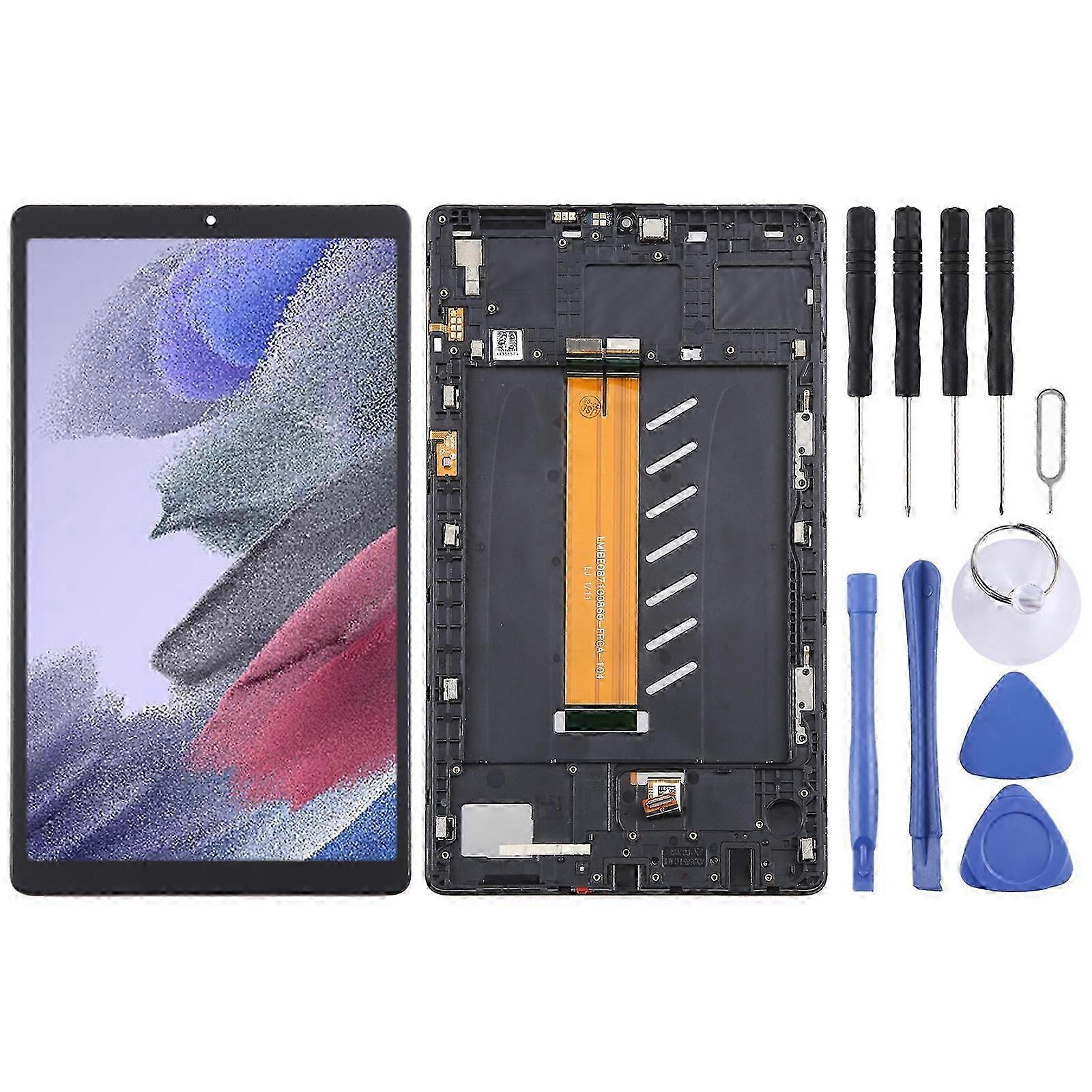 For Samsung Galaxy Tab A7 Lite SM-T225 LTE Edition COMPATIBLE LCD Screen Digitizer Full Assembly with Frame