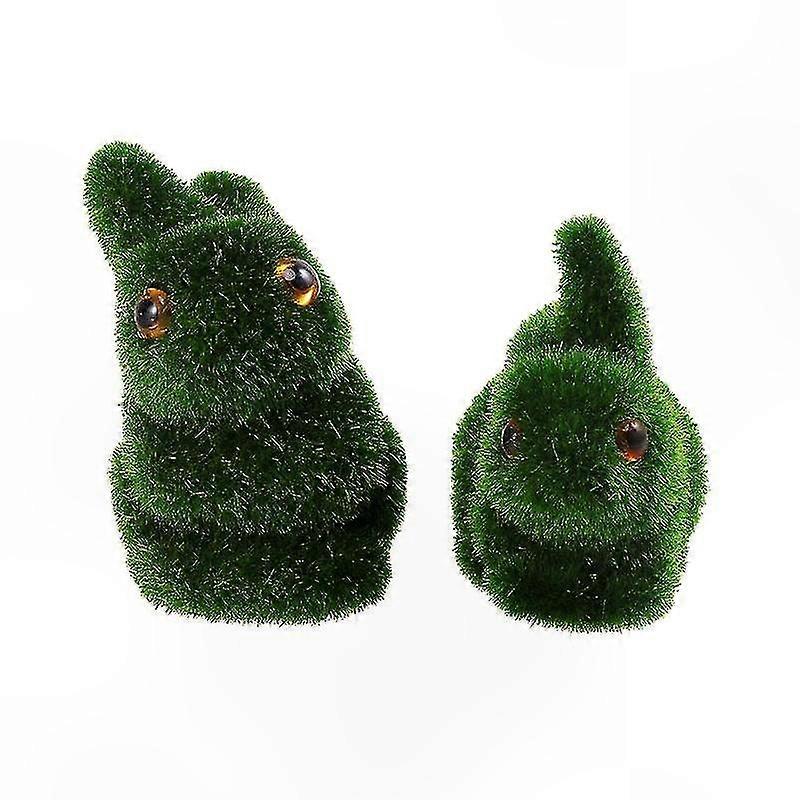 2-Pack Realistic Rabbit Figures