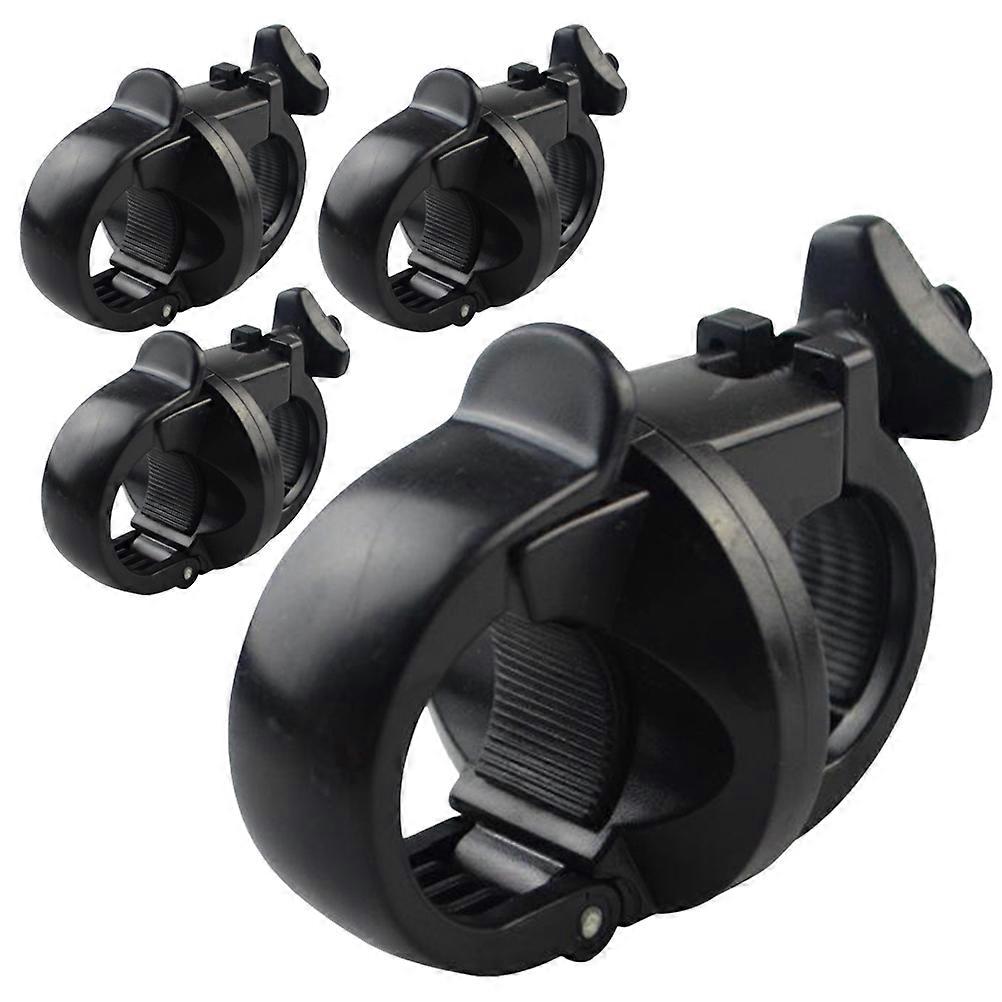 Bike Flashlight Holder for Handlebar Mounting with 16Pcs Accessories