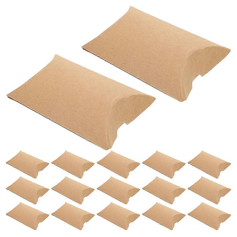 50Pcs Candy Boxes In Light Brown Color Designed For Elegant Gift Giving Perfect For Various Celebrations