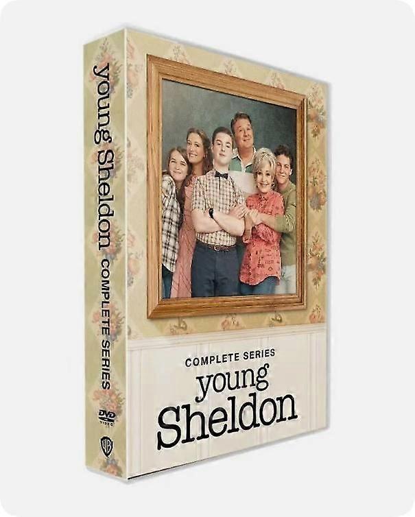 YOUNG SHELDON - The Complete Series Seizoen 1-7 Engelse versie DVD Boxset 14 Discs