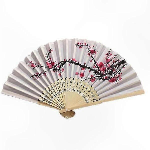 Cherry Blossom Silk Fan