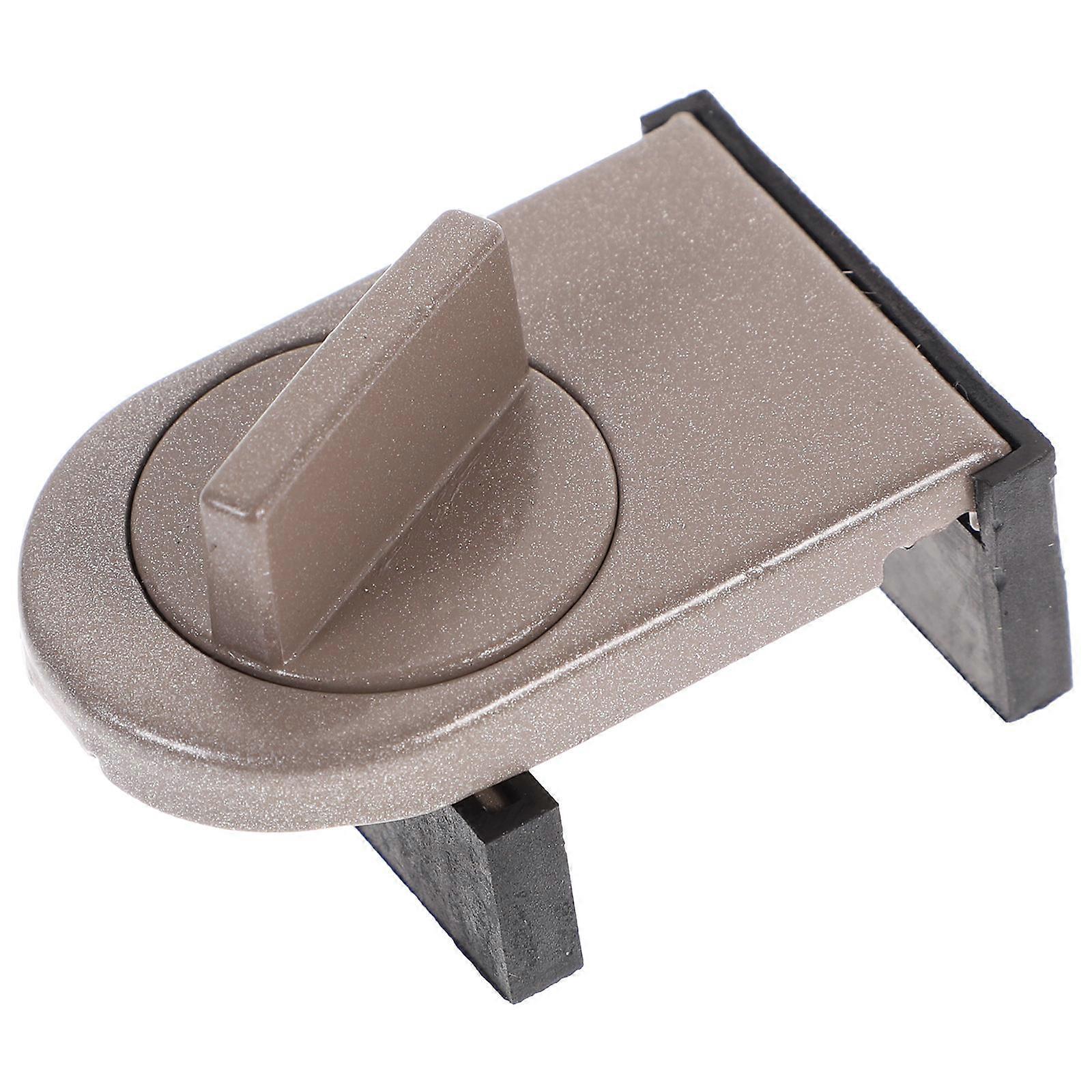 Sliding Door Lock for Home Safety Child Locking System Brown 5.9X4Cm 1Set