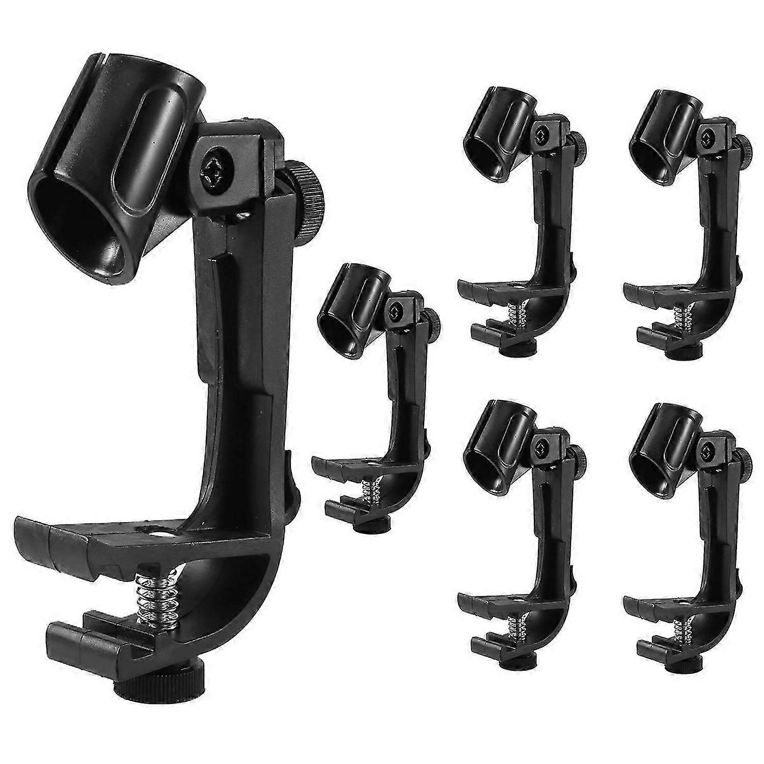 6 Pcs Microphone Clip Drum Clip Shockproof Microphone Clip Microphone Stand Shockproof Musical Instr
