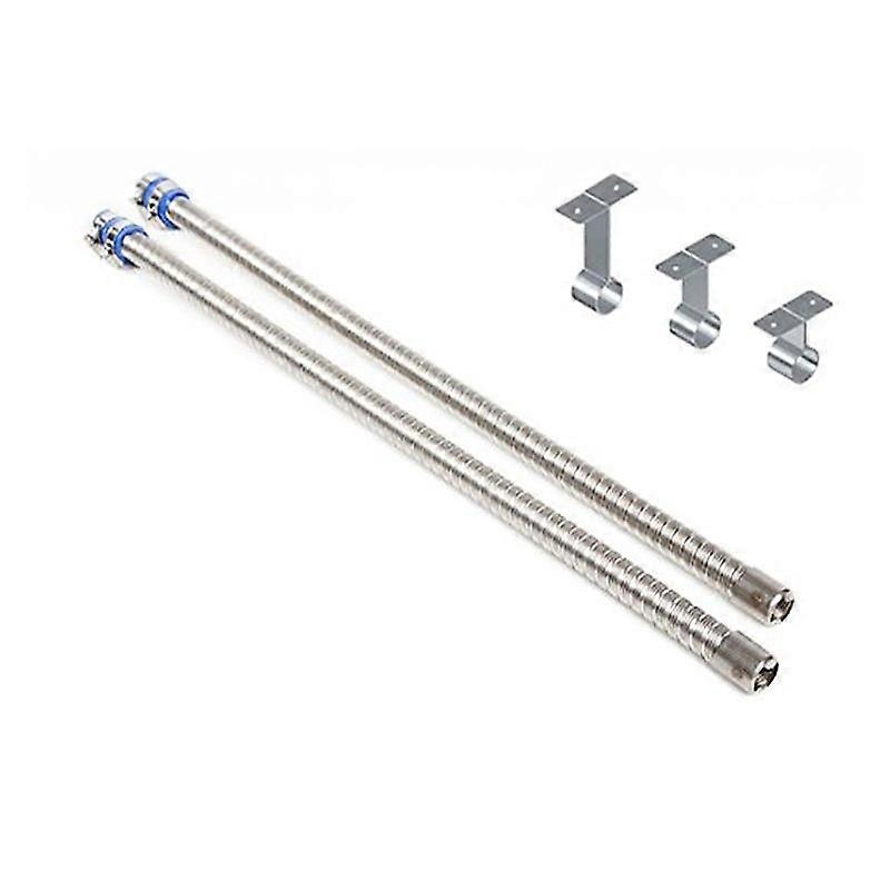 Røykgassutløpskanal, 2m lengde, 22mm diameter