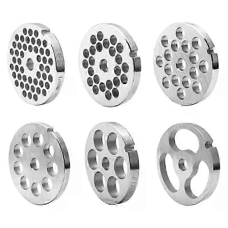 Type 12 Stainless Steel Meat Grinder Plate Discs Blades For Kitchenaid Mixer FGA Food Chopper Meat Grinders