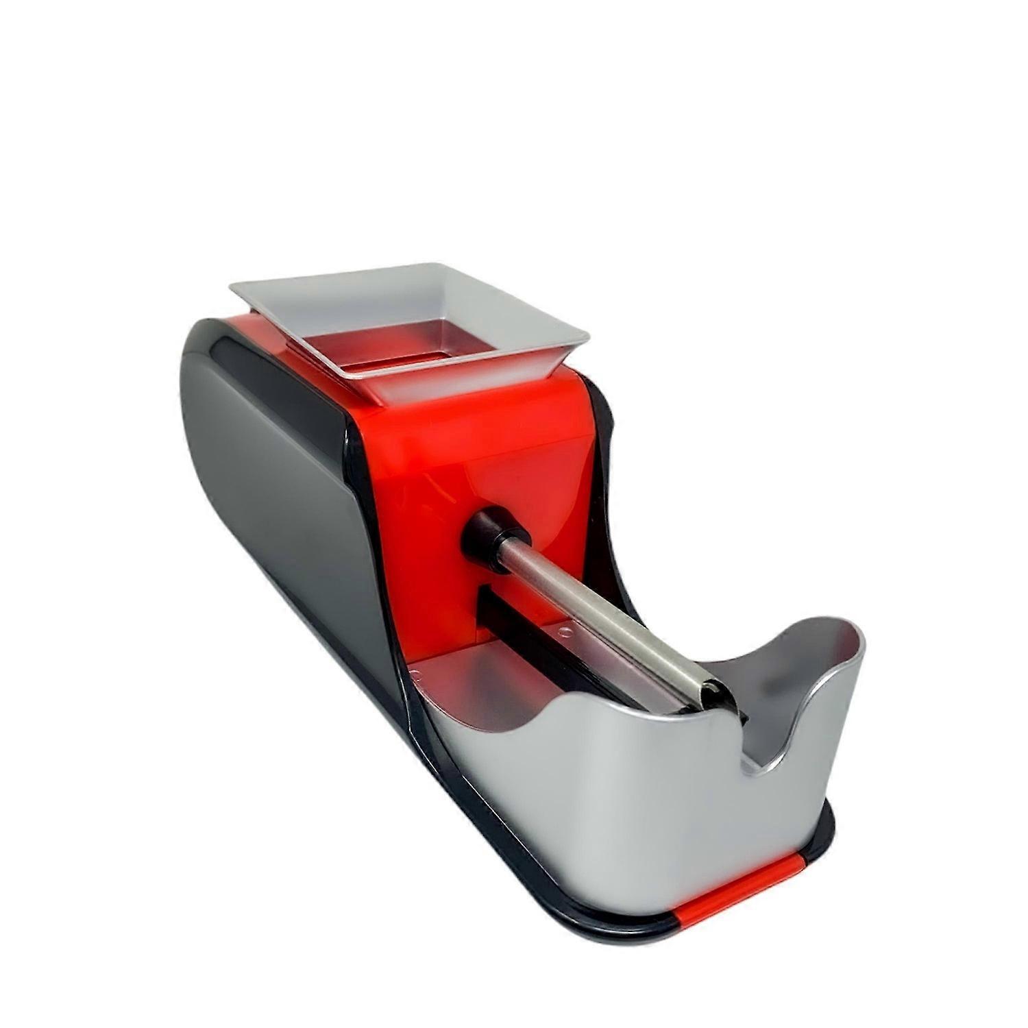 Electric Cigarette Tamping Machine In Red - Cigarettes, Tobacco, Cigarette Stoppers, Automatic*US PLUG