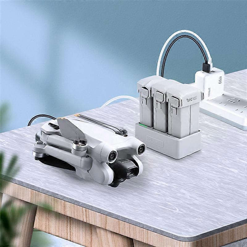 3-Way Charging Hub for Mini 3 Pro Battery Charging Butler