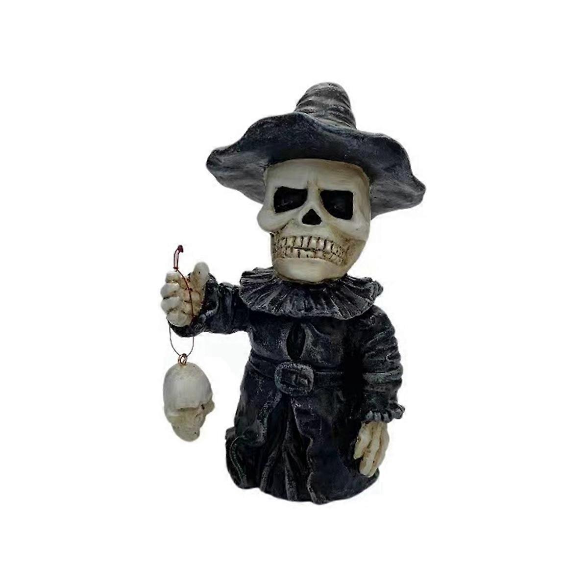 Wizard hat skull decoration for Home Decor A
