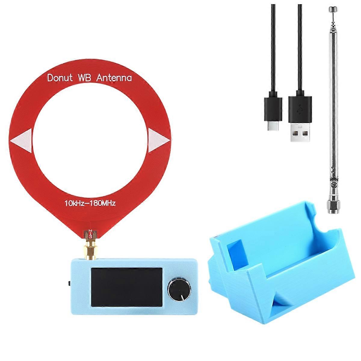 SI4732 Radio Receiver Kit+Antenna+Stand 10KHz-180MHz 1.9inch Display