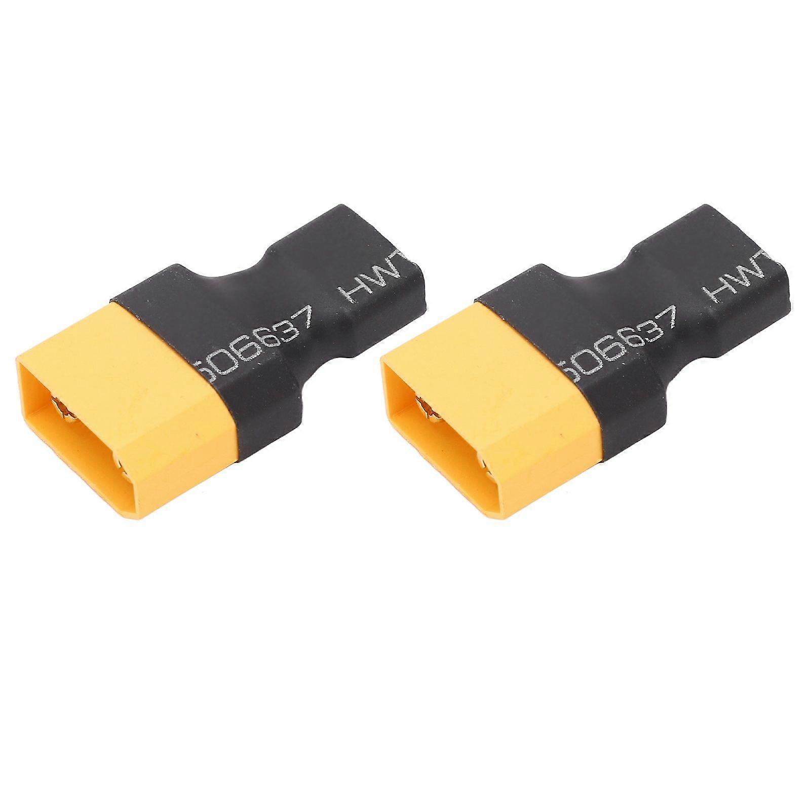 2 Pz XT90 Maschio a T Femmina Adattatore Standard XT90 Maschio a T Femmina Connettore per RC Auto Aerei Modelli di Navi