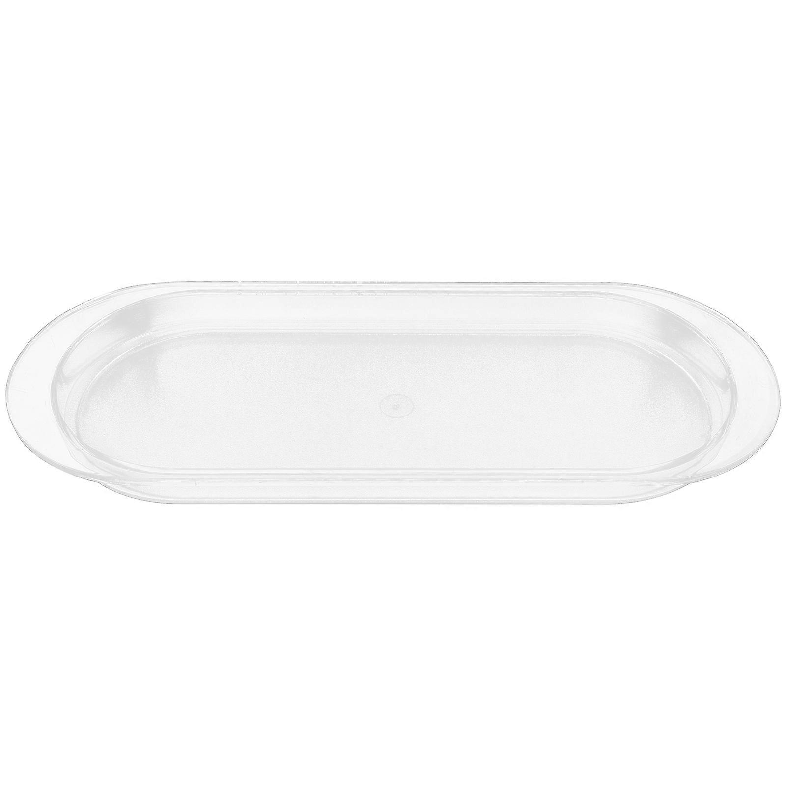 Condiment Storage Tray 5Pcs Oil Tray Kitchen Counter Spice Storage For Home Use With Easy Access Transparent Acrylic