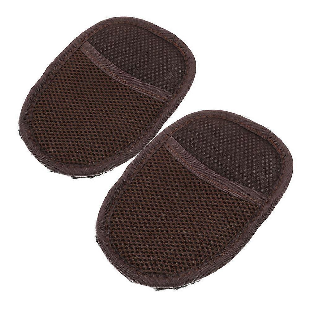 Boot Scrubber Gloves 4Pcs Designed For Shoe Care And Maintenance Versatile For Home Use And Professional Use